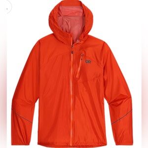 Outdoor Research Men's Helium Rain Wind Ultralight Jacket - Color Spice - M